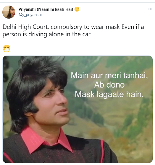 New Rule of Wearing Mask While Alone in Car Gains Criticism Online