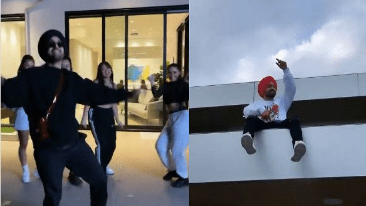 <div class="paragraphs"><p>Actor-Singer Diljit Dosanjh in the video</p></div>