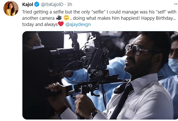 Kajol, Anil, Sanjay & Other Celebs Wish Ajay on His 52nd Birthday