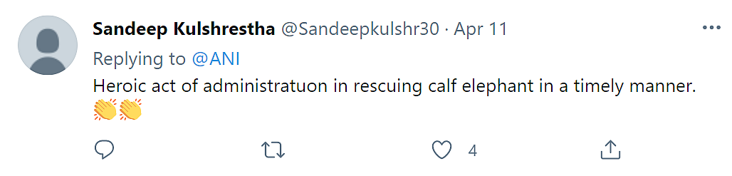 Odisha Authorities Rescue Elephant Calf From Well, Twitter Reacts