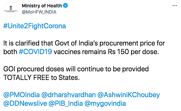 Adar Poonawalla Says ‘Covishield Most Affordable’ Amid Pricing Row