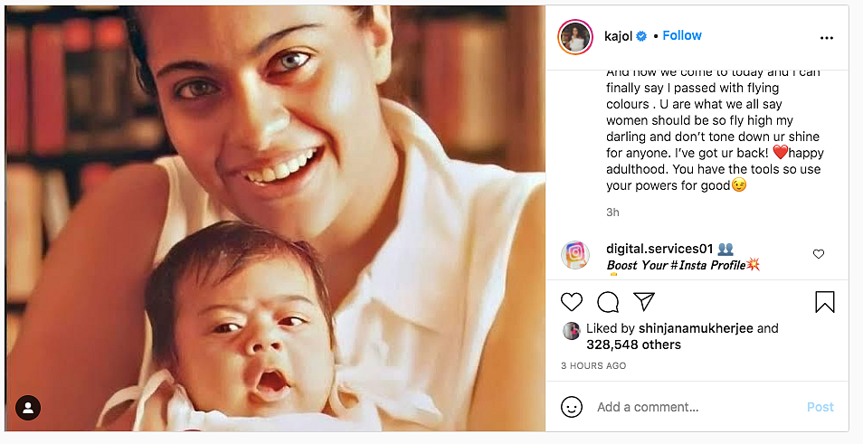 Ajay Devgn & Kajol Post Adorable Birthday Messages For Nysa