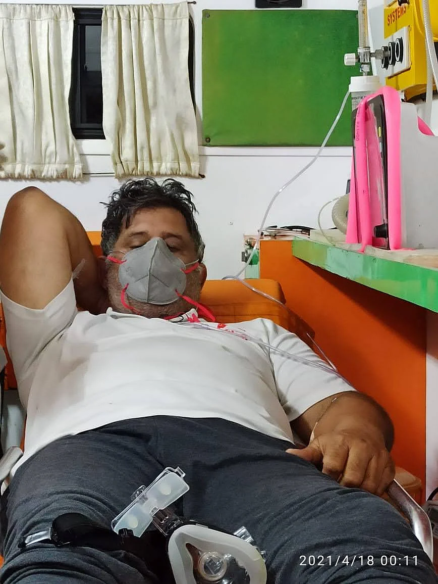 Father +Ve After 1st Dose, With Severe Symptoms: How We Recovered