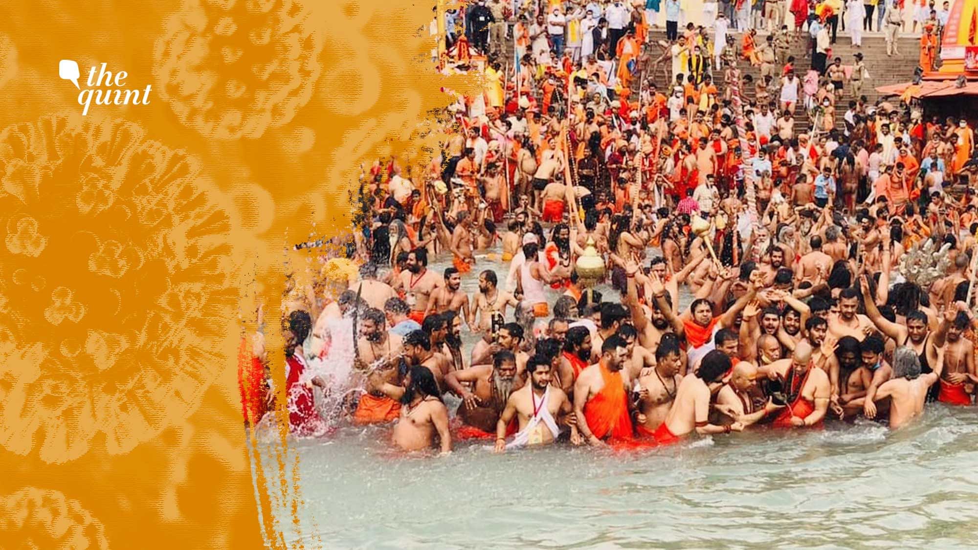 Some reports say that over 20 lakh devotees participated in the first Shahi Snan on Maha Shivratri on 11 March.