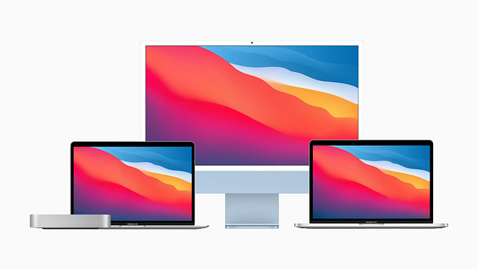 The latest iMac is powered by Apple’s M1 chip. 
