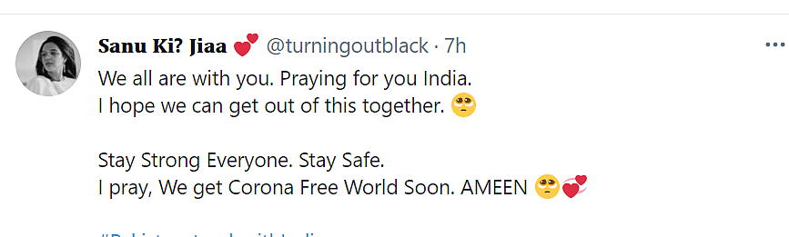 Pakistanis Send Messages of Hope to Indians Amid COVID Crisis