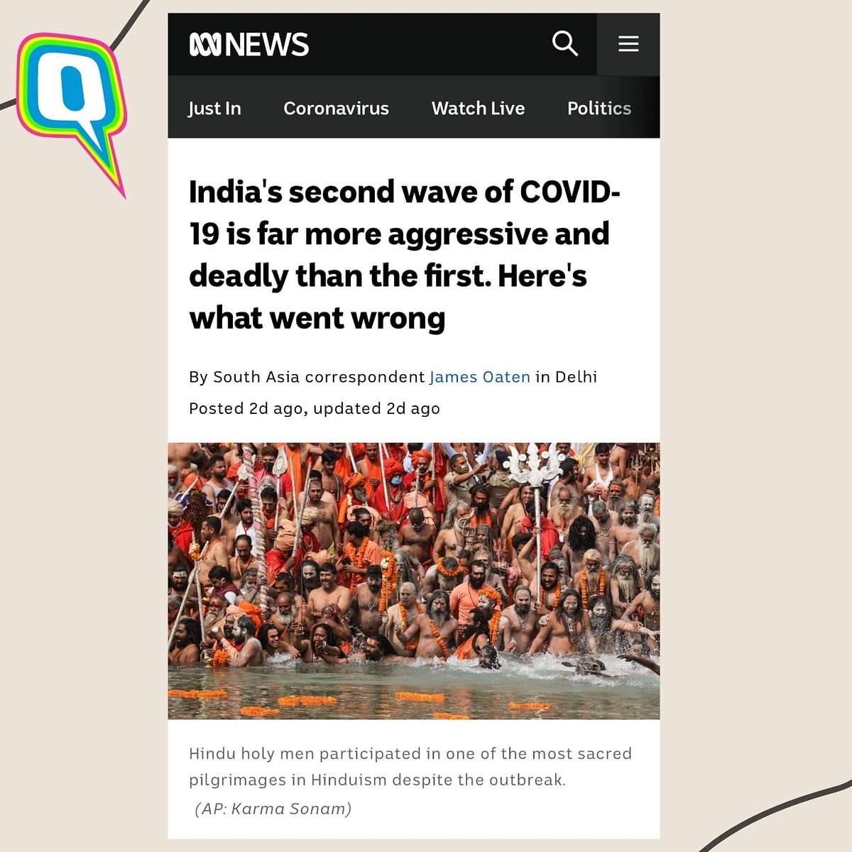 Here is how the global news media is reporting India's COVID19 response amid the deadly second wave. 