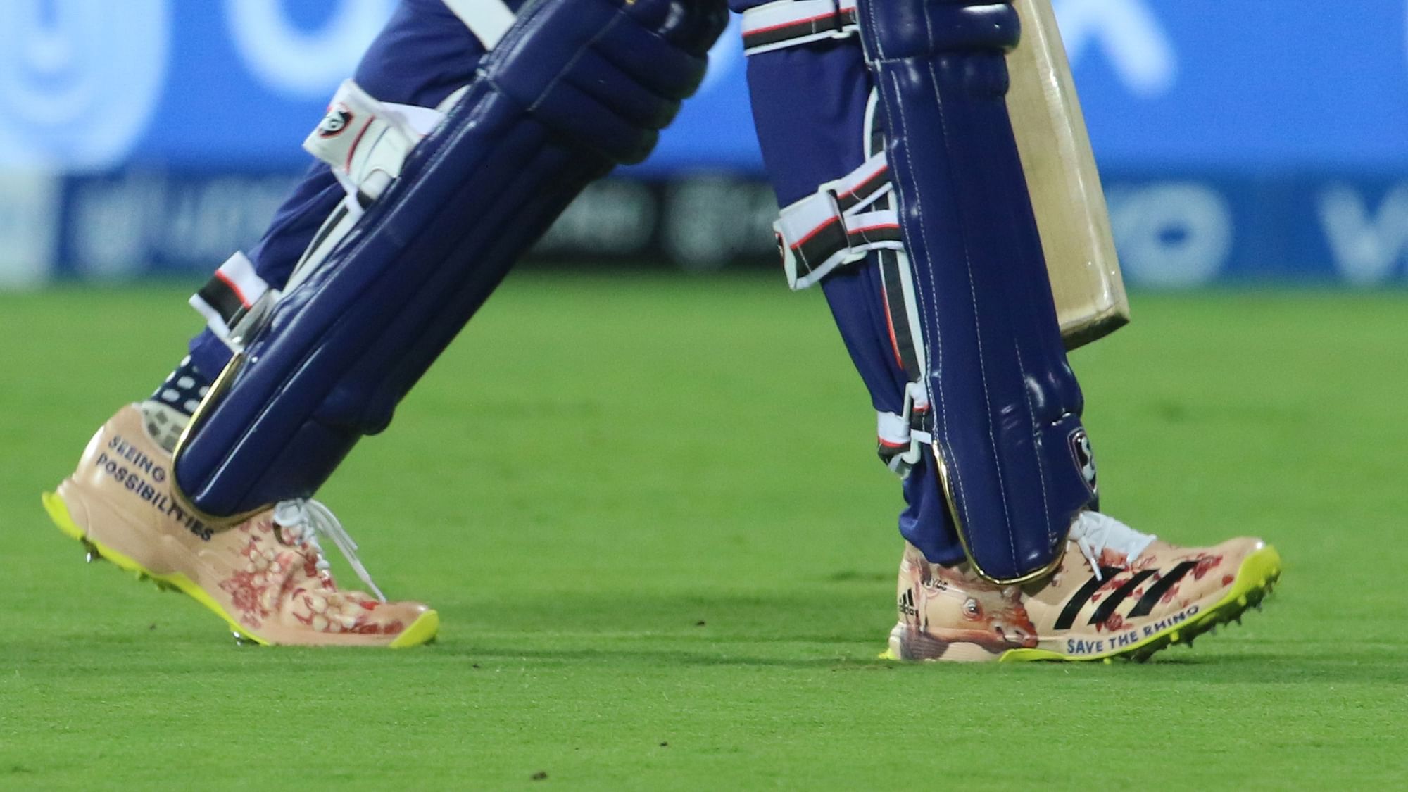 Rohit Sharma sporting a message on his shoes.&nbsp;