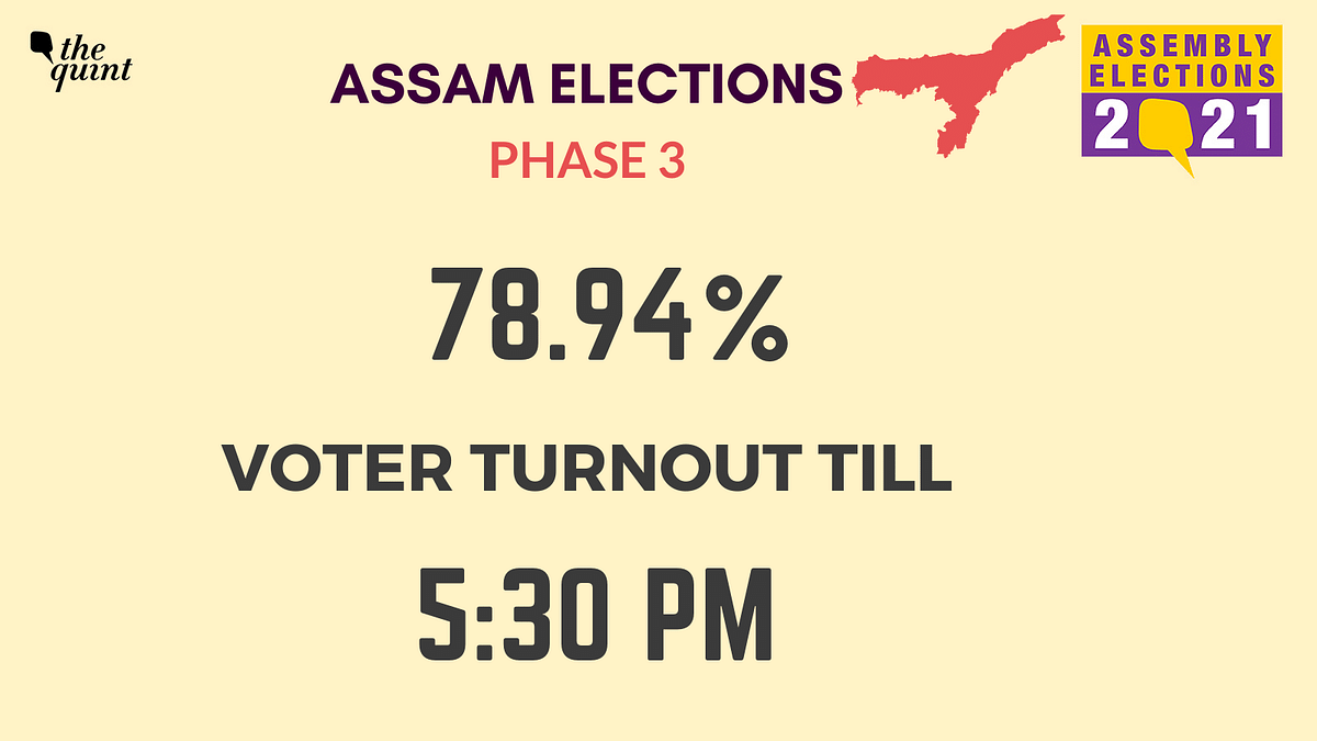 Catch all the live updates from the third and final phase of Assam elections here.