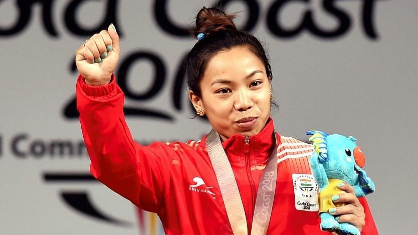 Mirabai Chanu, India’s big medal hope in weightlifting at the Tokyo Olympics.