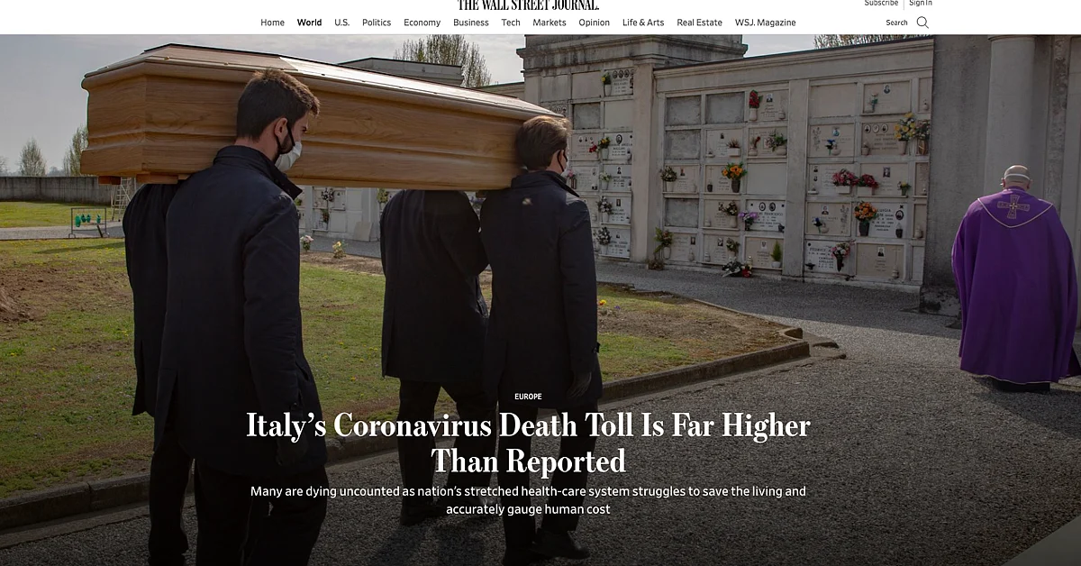 Grim COVID Visuals: No Truth in Foreign Media Singling India Out