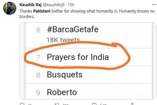 Pakistanis Send Messages of Hope to Indians Amid COVID Crisis
