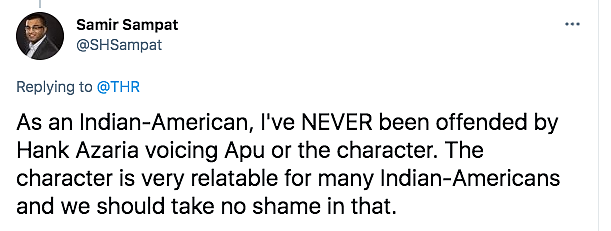 Hank Azaria Apologises For Voicing Apu in 'The Simpsons'