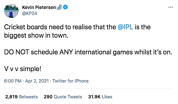 IPL Biggest Show in Town: Kevin Pietsersen
