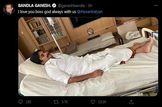 His party Janasena Party confirmed that his condition is stable