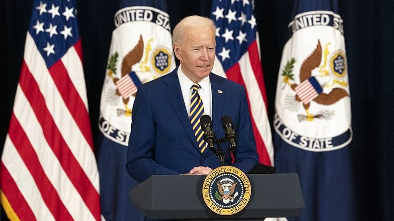 File image of US President Joe Biden
