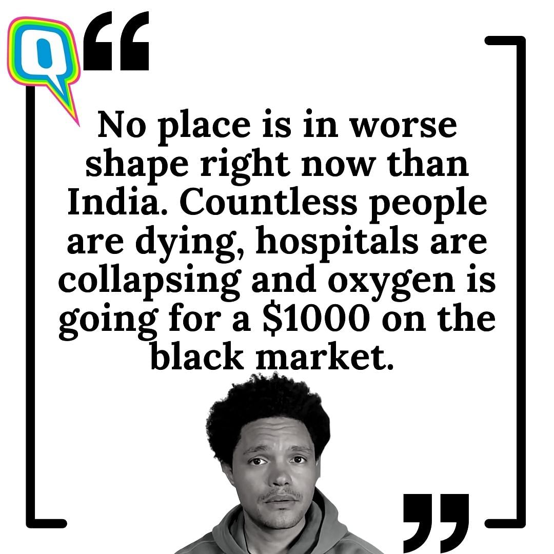 Trevor Noah shows the bare truth about the COVID crisis that India is facing right now. 