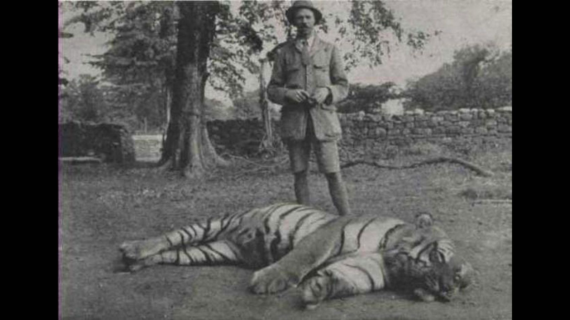 Jim Corbett with a slain tiger called ‘Bachelor of Powalgarh.’ The Jim Corbett National Park was established on 8 August 1936. Here’s a closer look at the man it is named after.