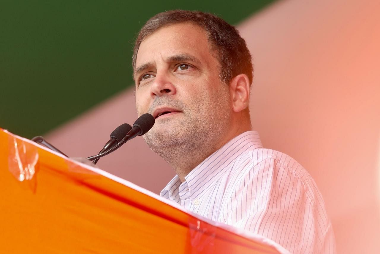 Rahul Gandhi called BJP a party that had nothing to offer except hatred and violence.