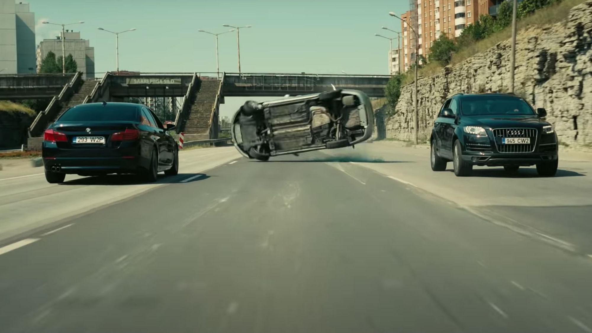 ‘Tenet’ has some crazy car chase scenes