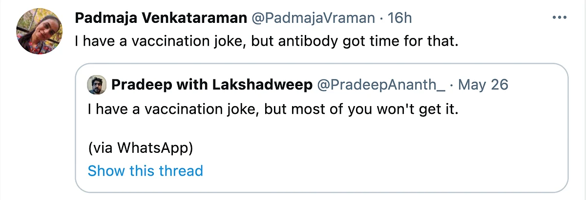 Vaccination Jokes on Twitter That Are Guaranteed to Make You Laugh