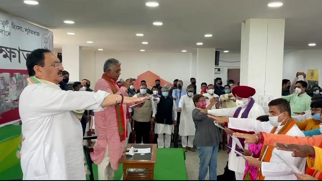 BJP Organises Nationwide Protests As Mamata Takes Oath As WB CM