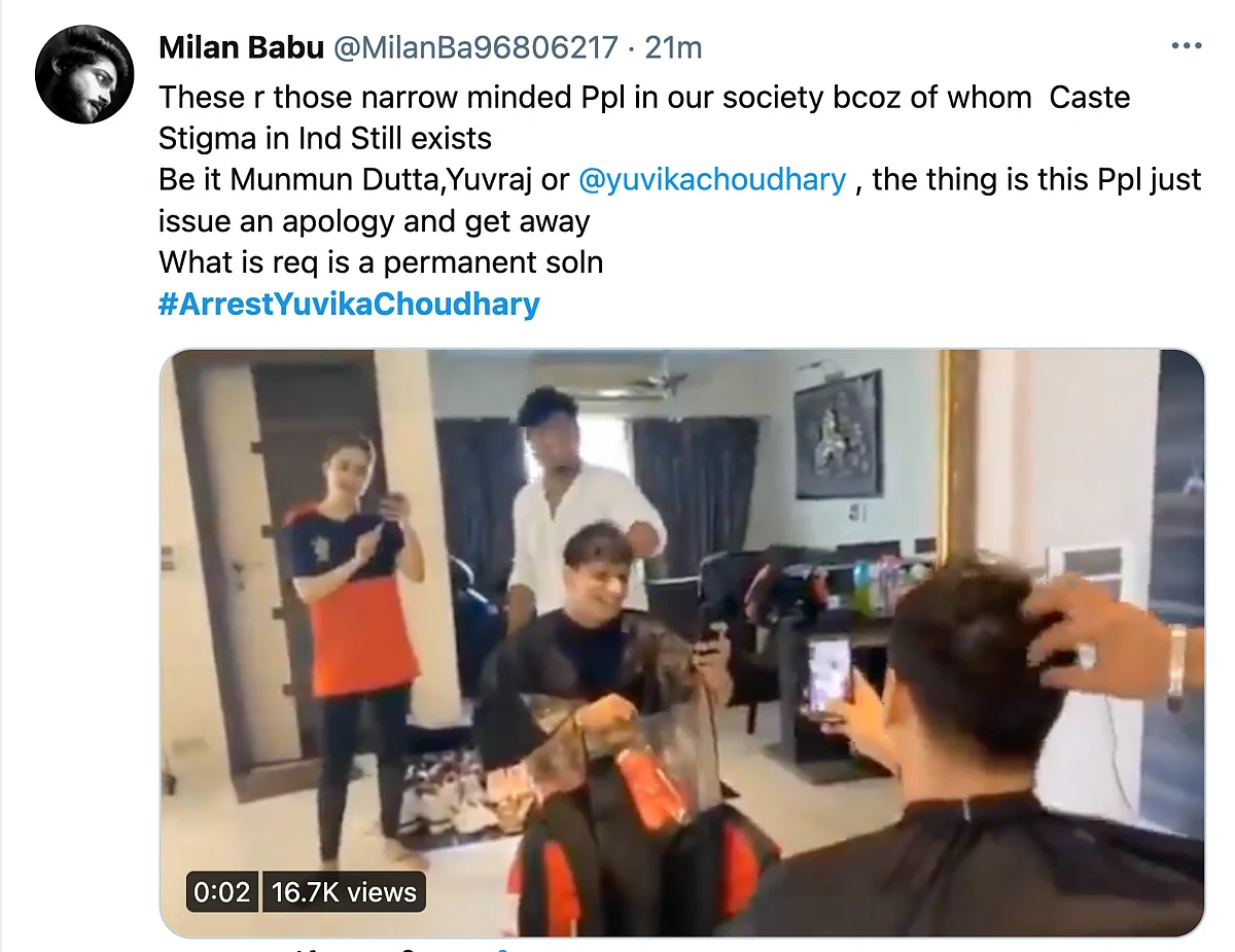 Here's Why Twitter Is Calling to Arrest Yuvika Choudhary