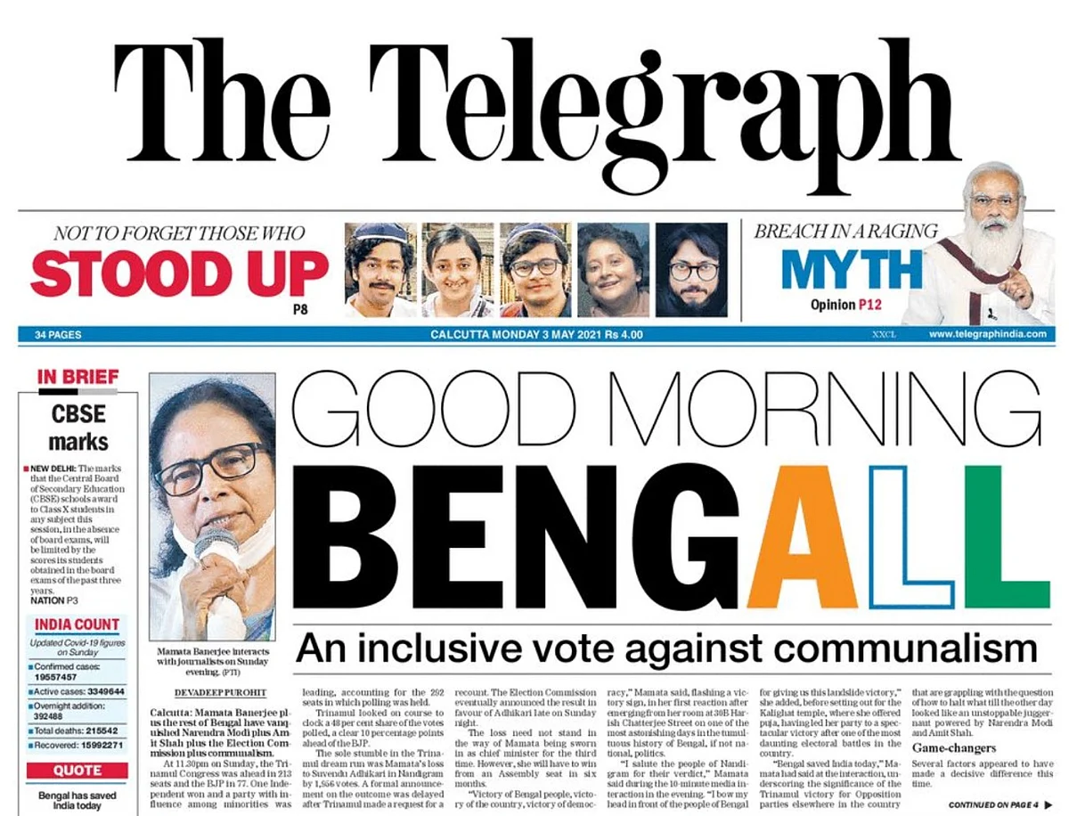 ‘DIDI’S DAY’: How Newspapers Looked Day After Mamata’s Win