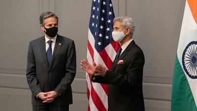 US Secretary of State Antony Blinken meets Indian External Affairs Minister S Jaishankar in London.