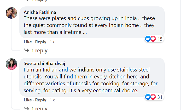 Mayim Bialik Posts About Stainless Steel Utensils, Desis React