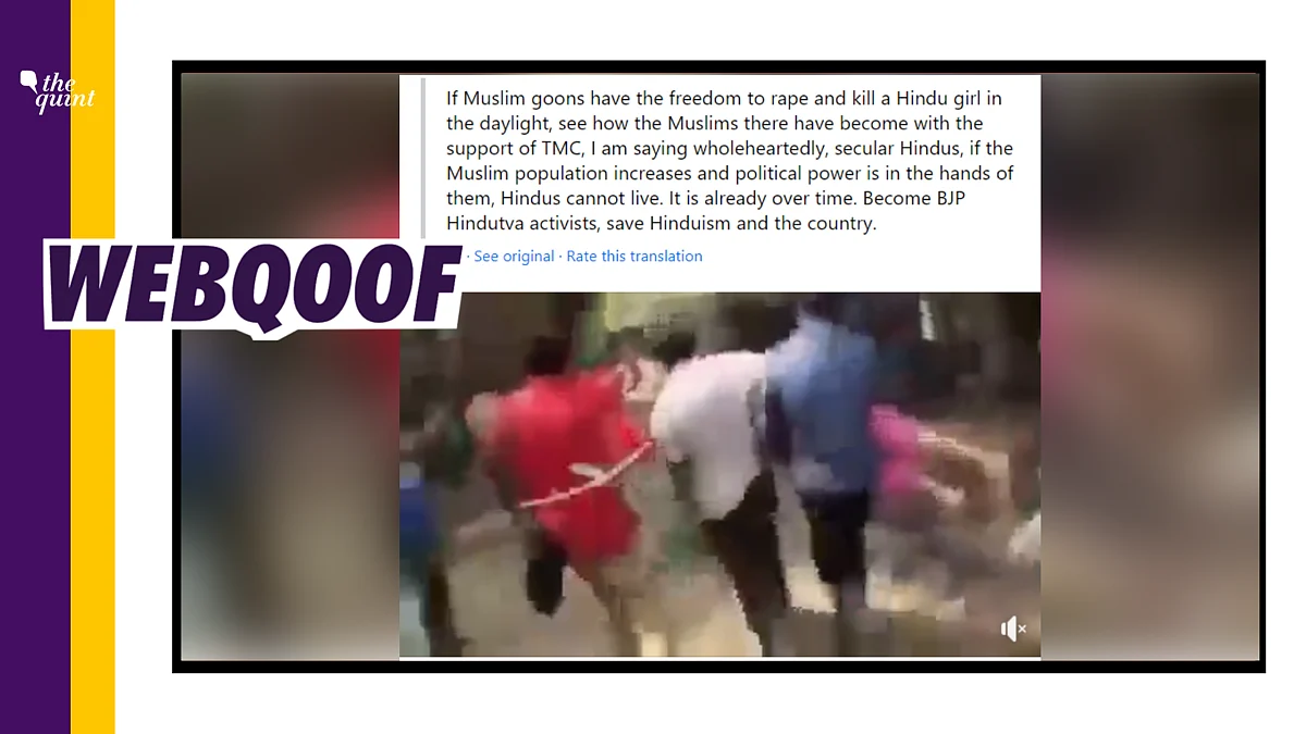 Bangladesh Video Shared as Post-Poll Violence Against Women in WB