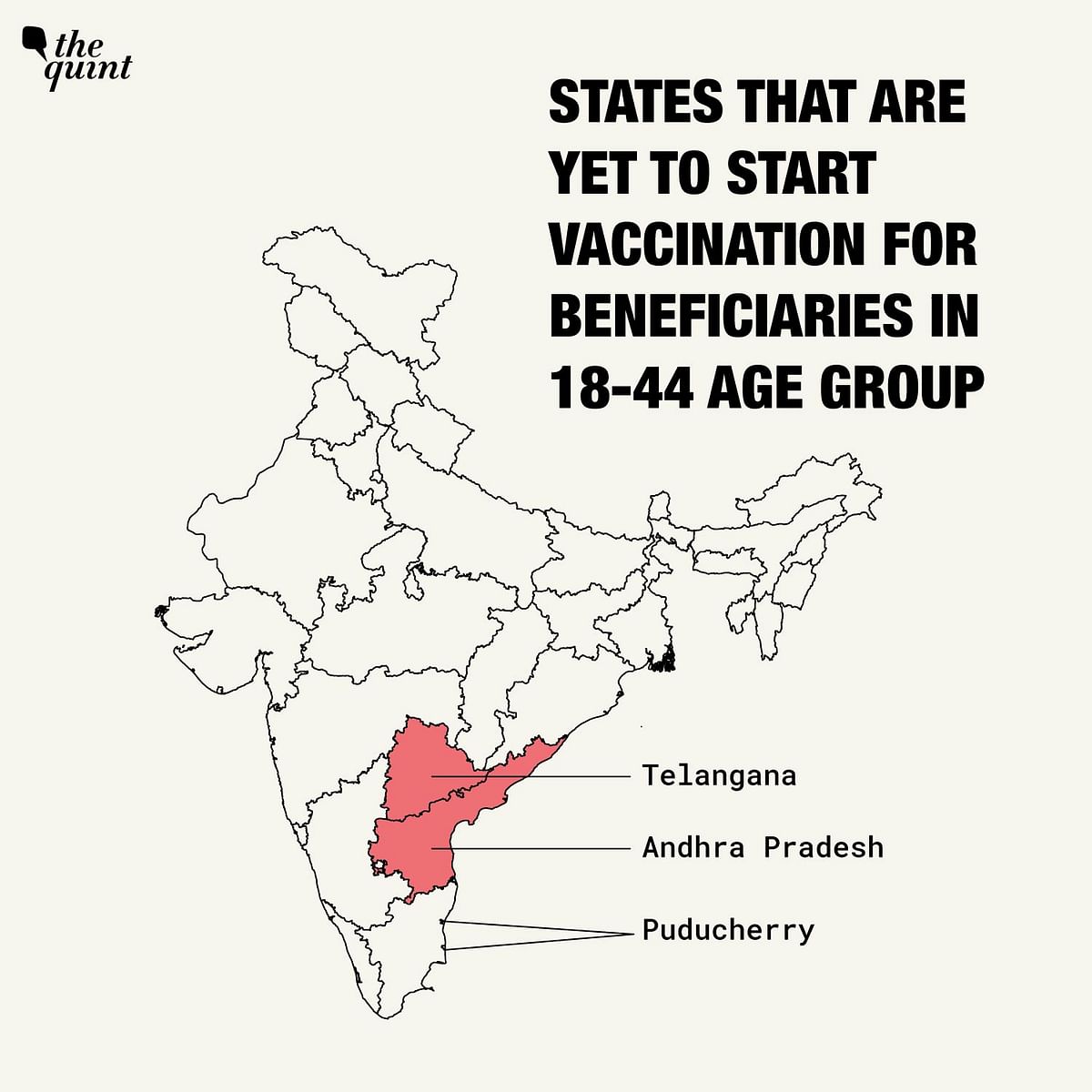 Multiple states have been forced to halt the inoculation drive for the 18-44 age group due to shortage of shots. 