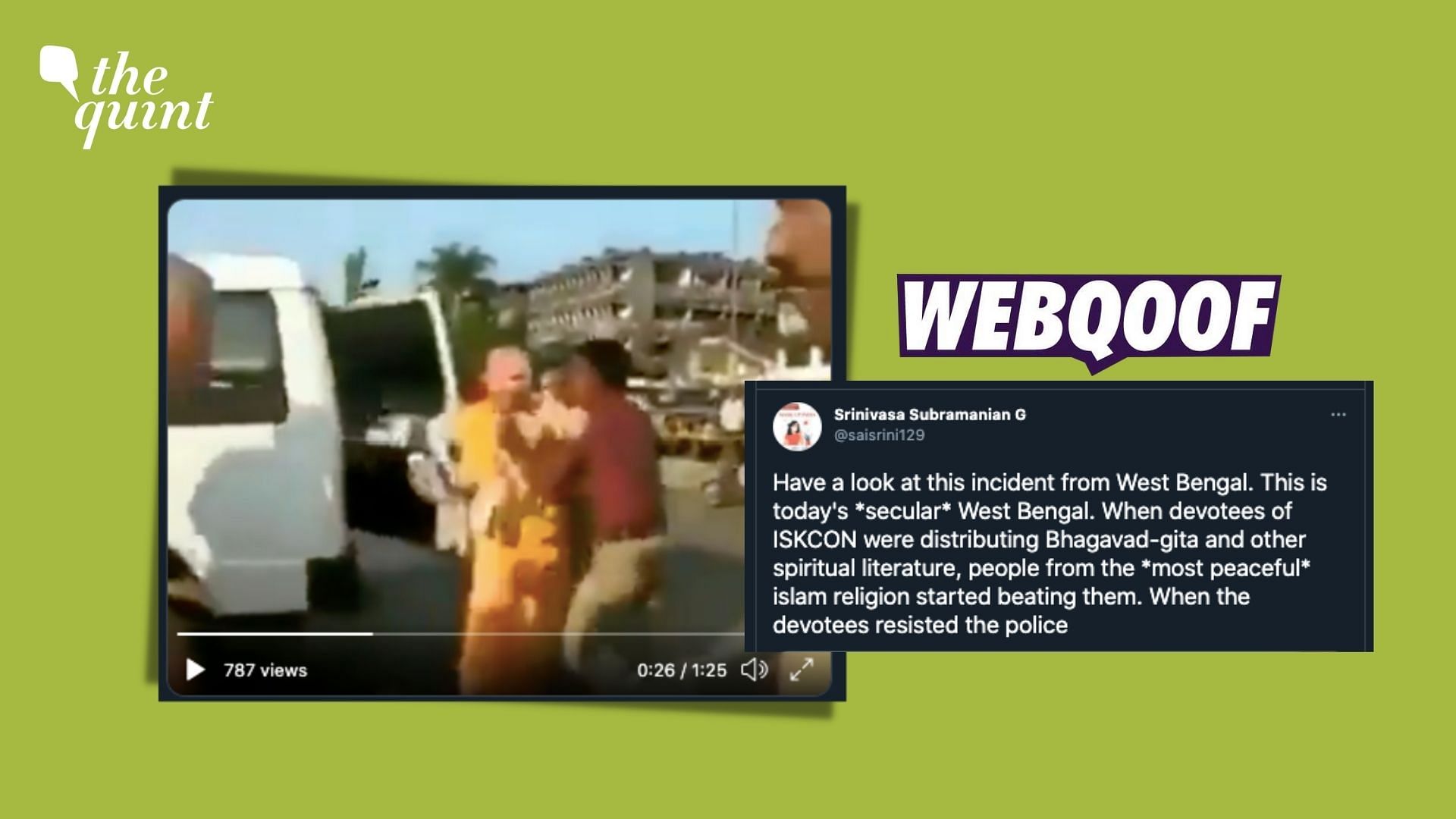 <div class="paragraphs"><p>Fact Check: 2008 Video From Goa Linked With Post-Poll Violence in West Bengal.</p></div>