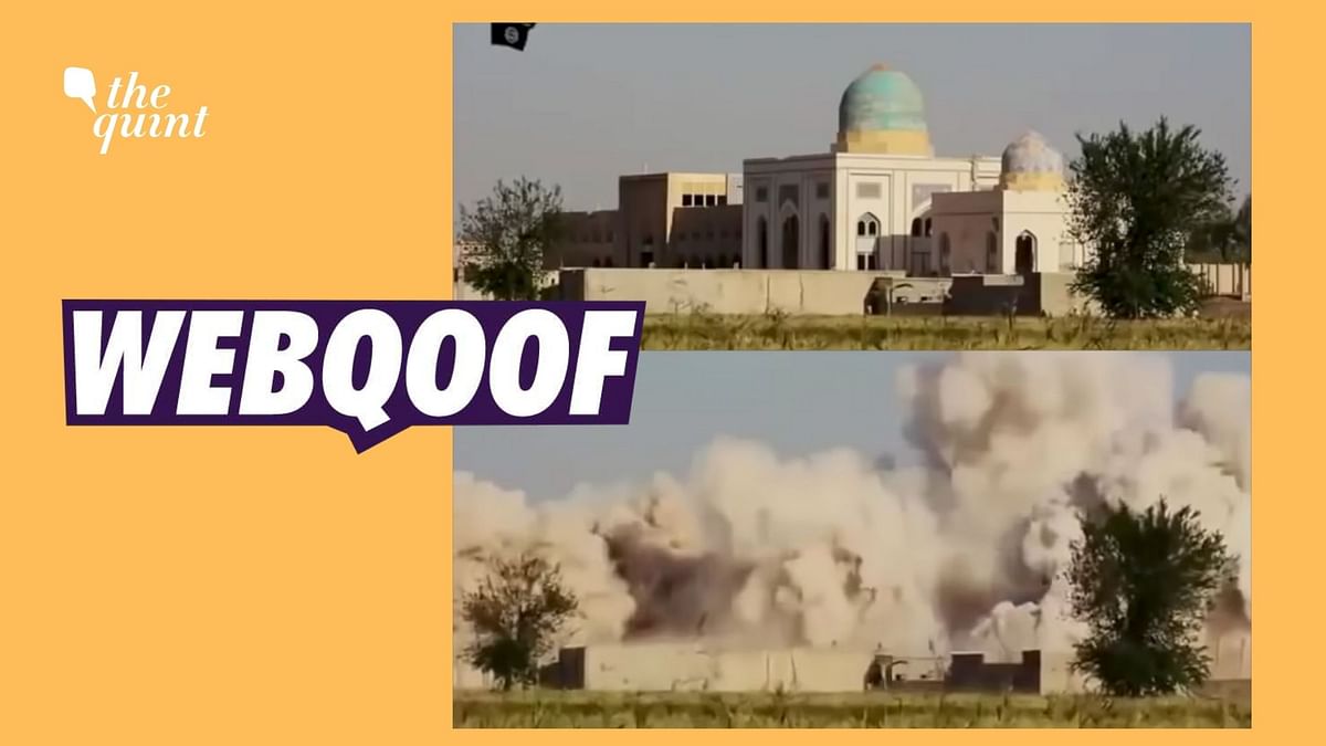 Did Israel Destroy This Mosque? No, It’s a 2014 Video From Syria