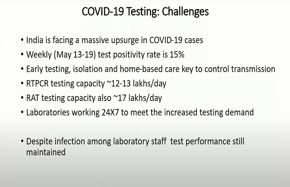 Govt Plan Changes, RT-PCR Tests to Be 40% of All Tests by June End