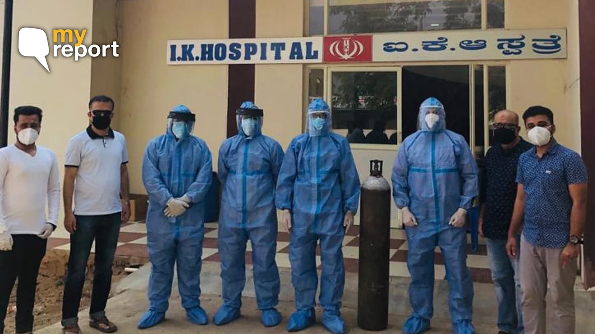 Locals in Alipur have to set up a homegrown COVID-19 care unit.