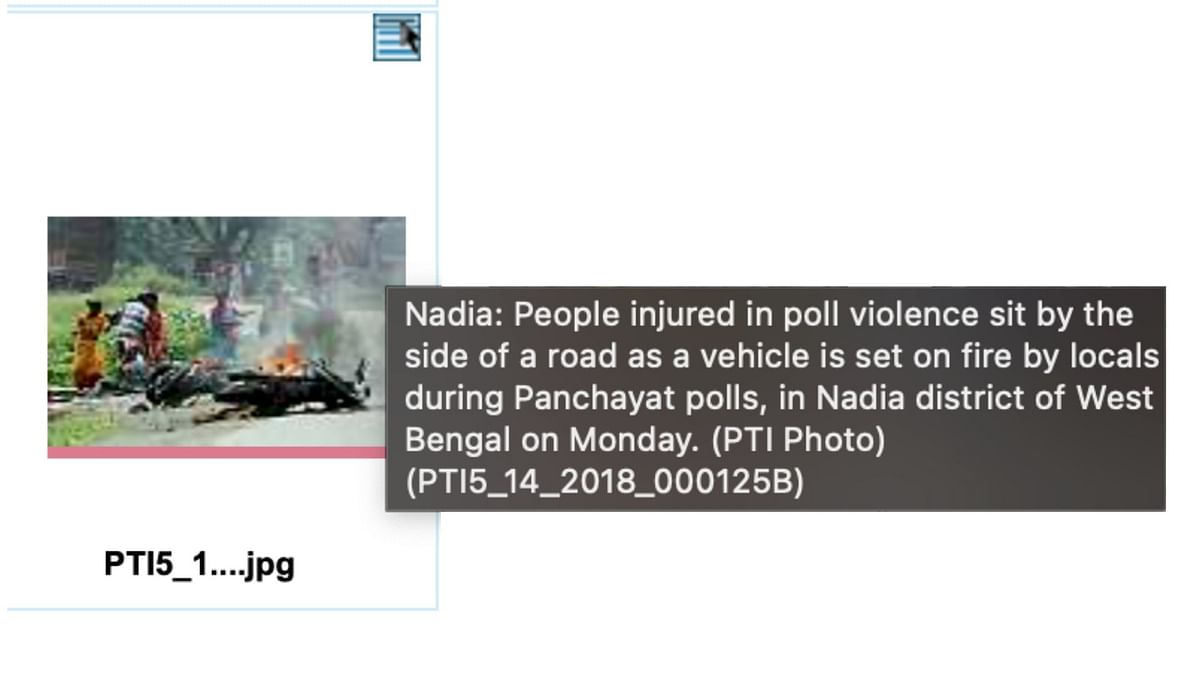 Several incidents of violence have been reported from West Bengal after results were announced on 2 May. 