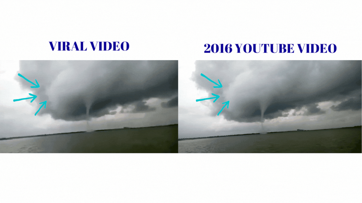 The viral video could be traced back to 2016 and is not related to Cyclone Yaas.