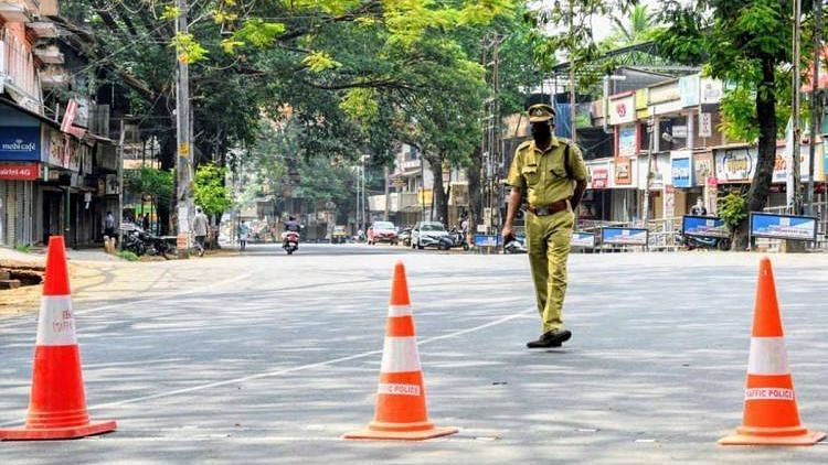 Representational image of lockdown in Kerala