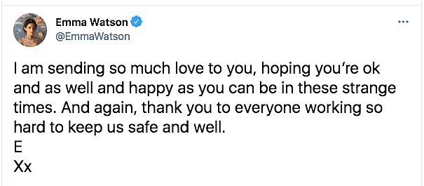 Emma Watson Breaks Silence On Rumours of Engagement