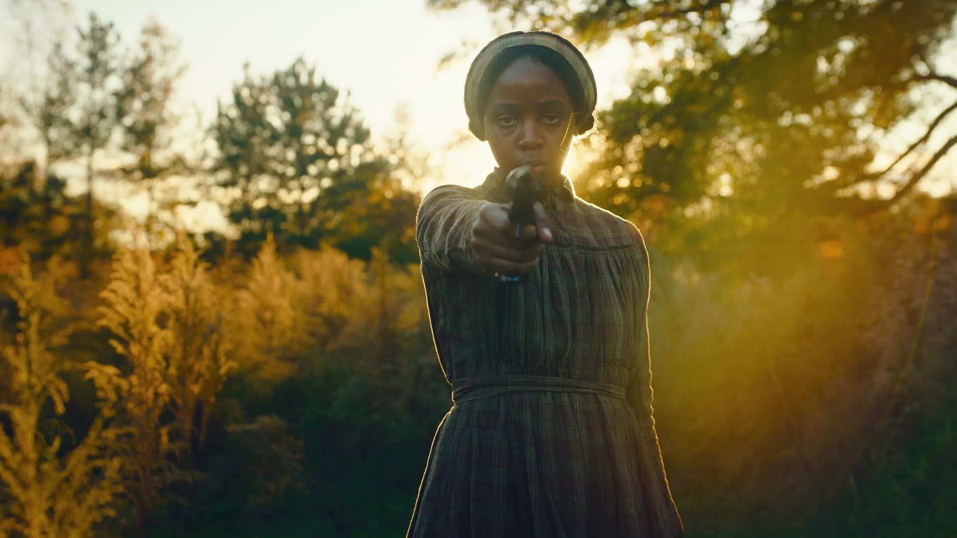 Thuso Mbedu as Cora in <i>The Underground Railroad</i>.