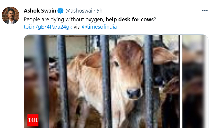 UP Govt Launches Help Desks for Cows Amid COVID, Twitter Reacts