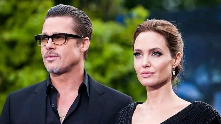 <div class="paragraphs"><p>Angelina Jolie speaks about Brad Pitt working with&nbsp;Harvey Weinstein.&nbsp;</p></div>