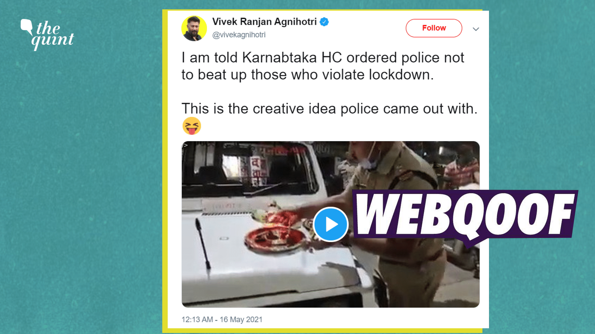 Fact-Check | We found that the viral video was an old one, shot in April 2020, in Madhya Pradesh’s Rewa, and not Karnataka.