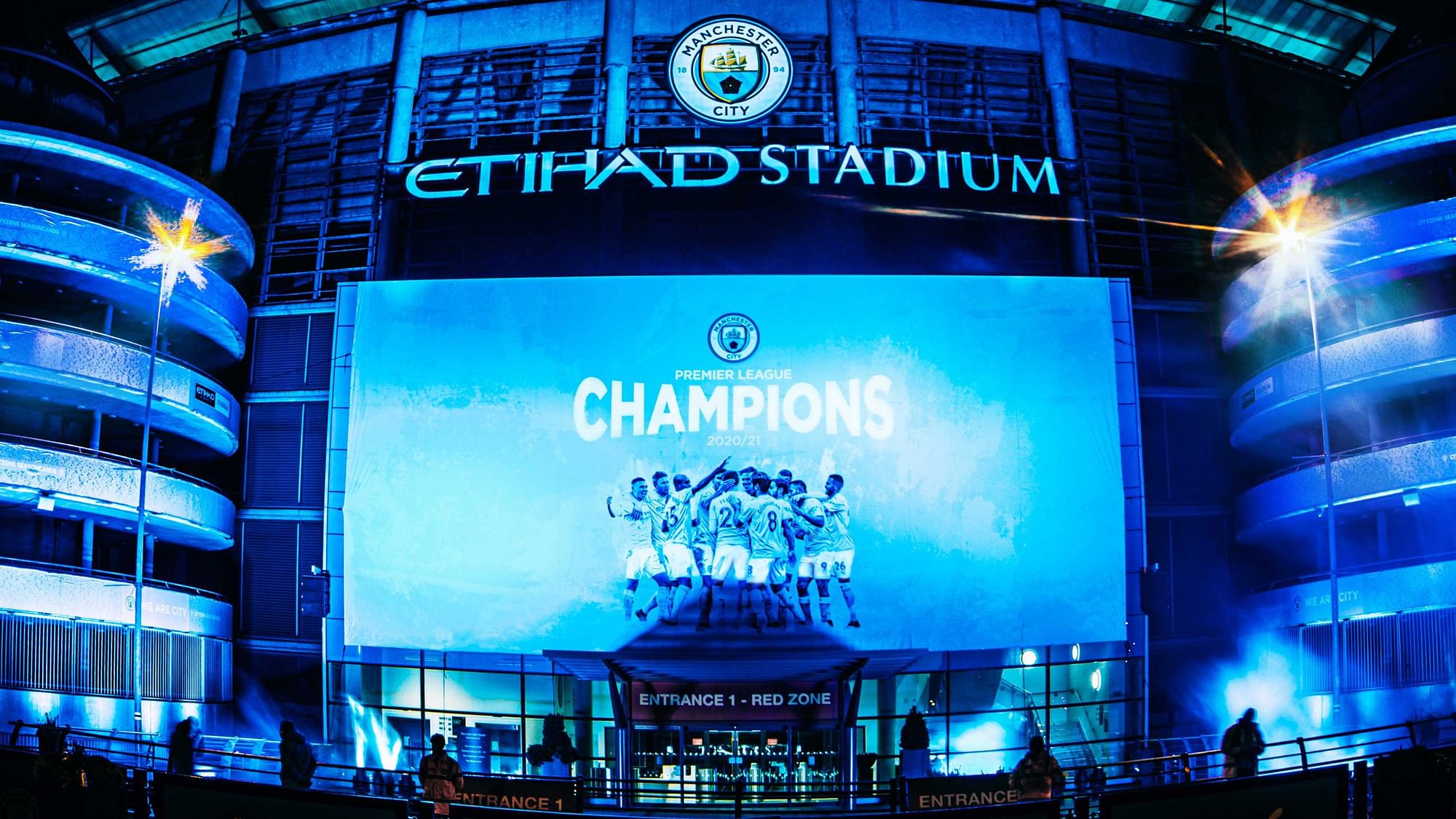 Manchester City were confirmed as Premier League champions on Tuesday night.