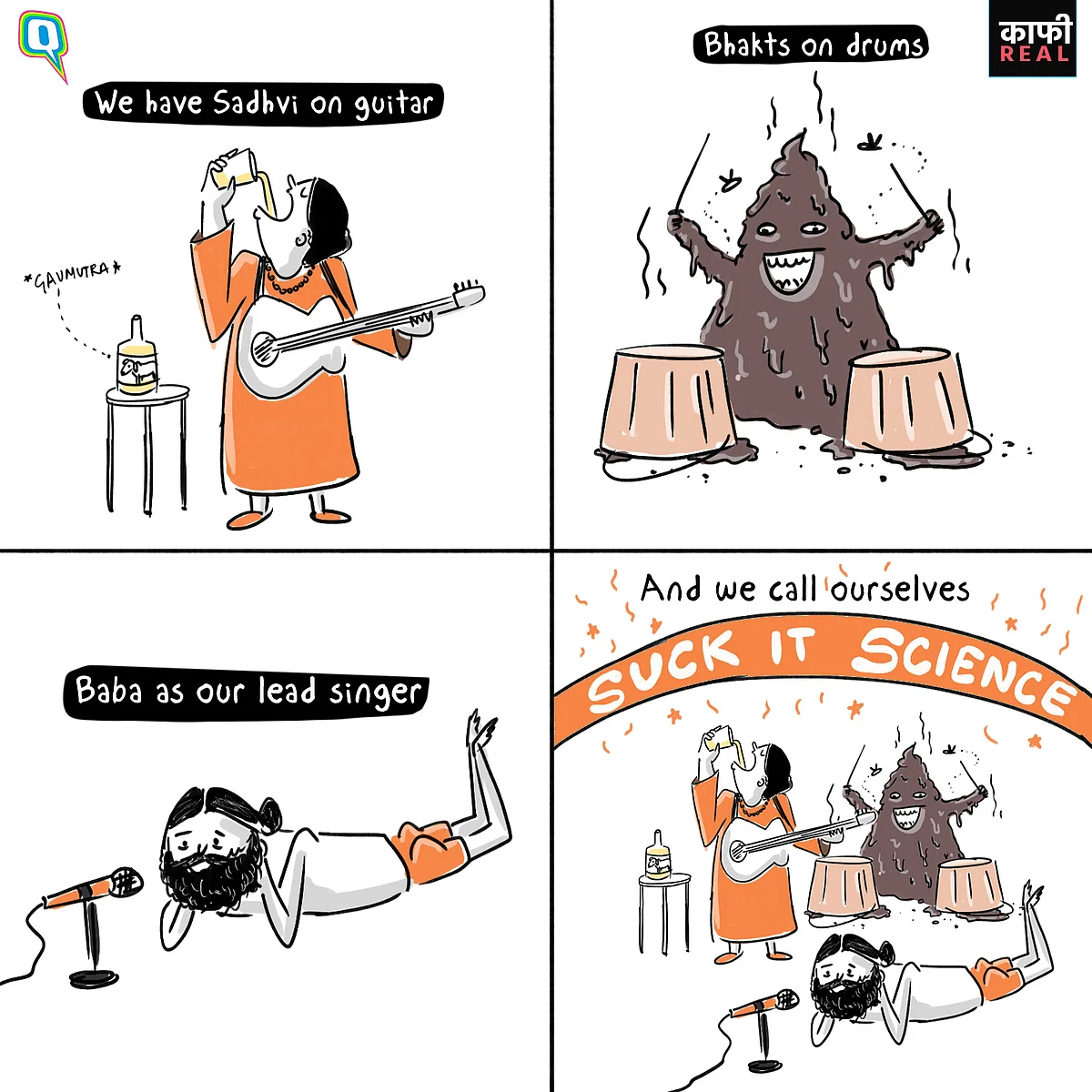 Bhakts, Ramdev, Pragya: A ‘Kaafi Real’ Anti-Science Band