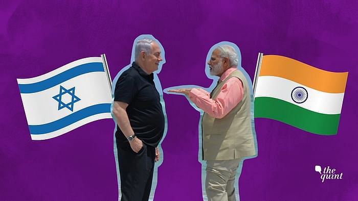 Image of PM Modi and PM Netanyahu used for representational purposes.