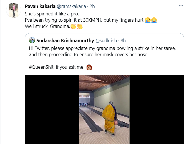 Watch: This Dadi Bowling a Strike in a Saree Will Steal Your Heart