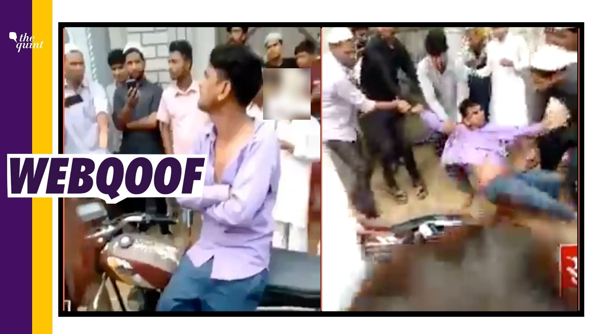 An unrelated video from Uttar Pradesh is being shared as post-poll violence in West Bengal.