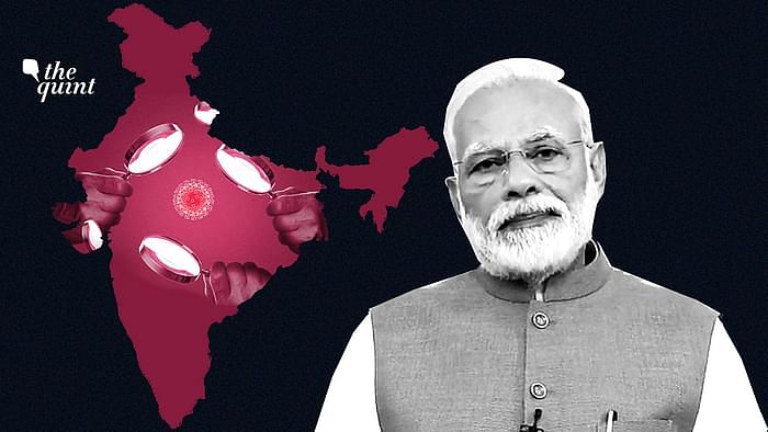 Image of India map and PM Modi used for representational purposes.